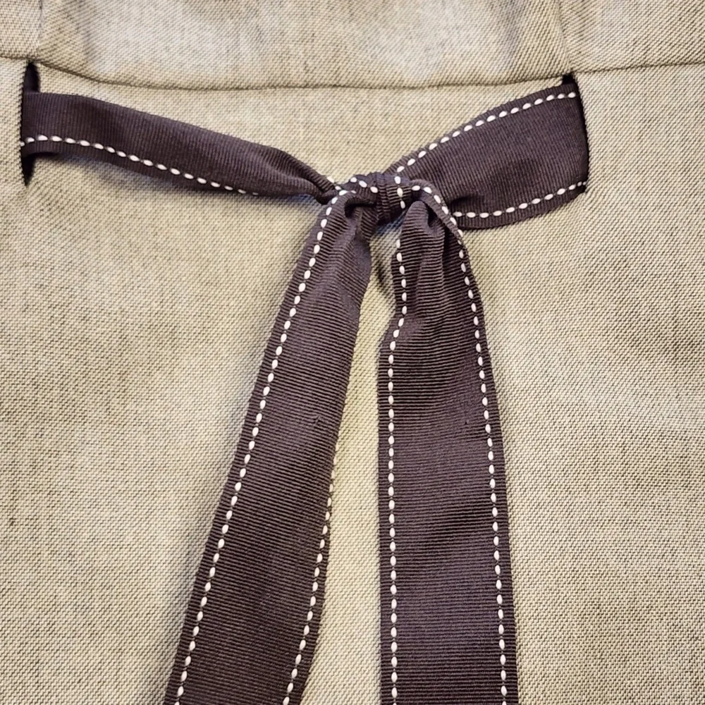 Studio I, A-line dress with capped sleeves and tie at the waist - Picture 3 of 6